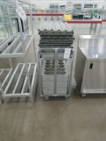 Bread Tray Cart With Assorted Bread Trays And Muffin Pan