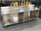 8ft Wide Rolling Stainless Steel Table