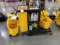 Rubbermaid Janitorial Cart With