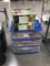 Three Drawer Wide Plastic Cabinet With Miscellaneous Coin Wrappers