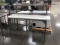 5ft Stainless Steel Table With Upper Shelf And Cutting Board