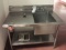 4ft Wide Stainless Steel Sink With Lower Shelf