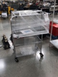 Three Tier Rolling Utility Carts