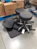 (2) Stools (1) Folding Chair (1) 4ft Card Table