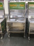 Rolling Stainless Steel Demo Carts
