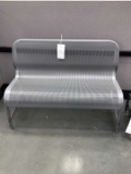 48 Inch Perforated Steel Park Bench