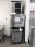 Scotsman Prodigy Ice Maker With Ice Flaker And Rolling Storage Bin