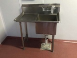 38 Inch Wide Stainless Steel Sink