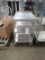 Stainless Steel Material Cart With Three Shelves