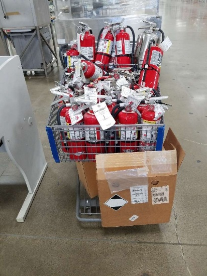 Assorted Size Fire Extinguishers