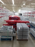 Large Lot Of Ridg-U-Rack And Tear Drop Style Pallet Racking Including