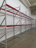 Sections Of Ridg-U-Rack Pallet Racking Including