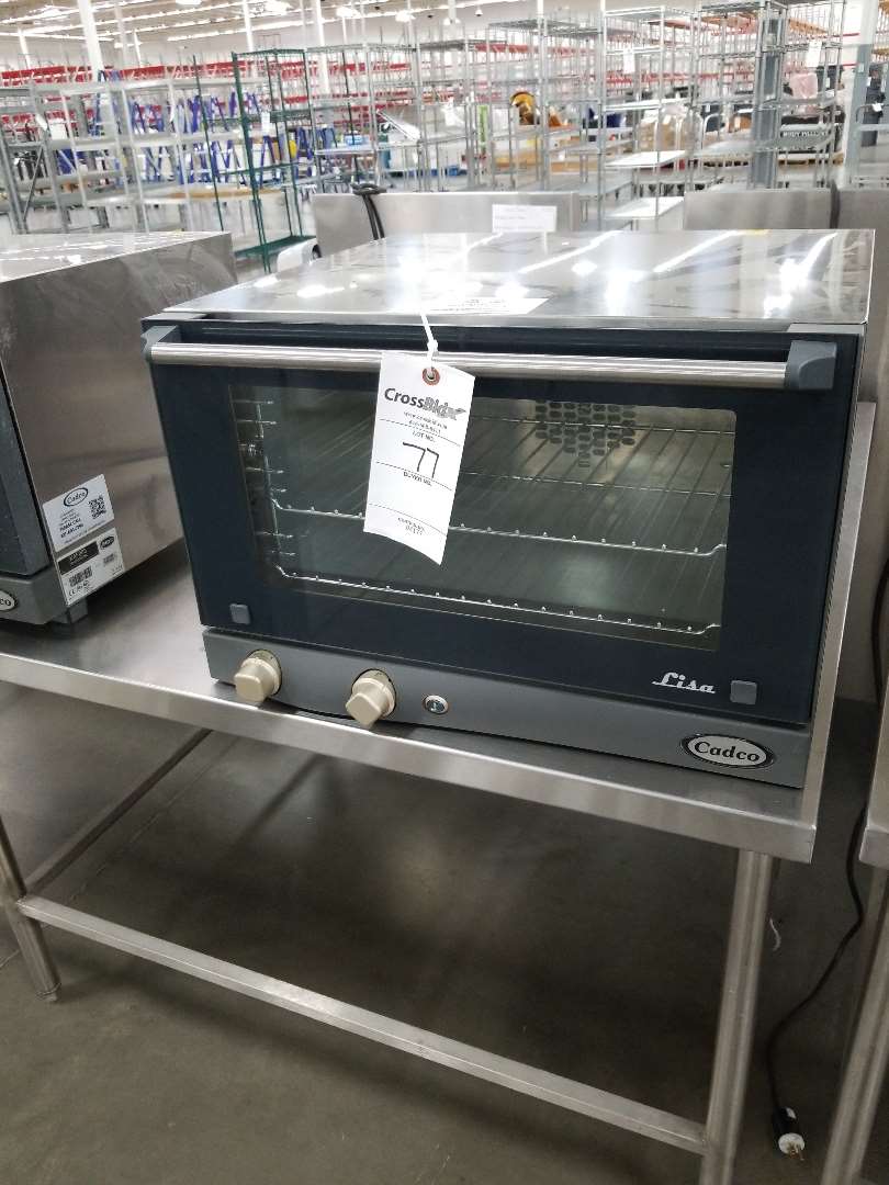 Cadco Lisa Electric Countertop Convection Oven Industrial
