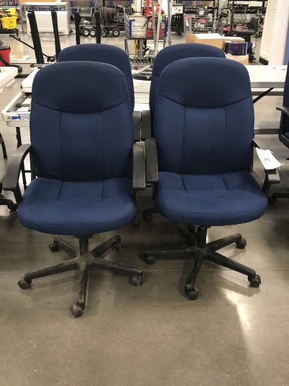 Rolling Matching Office Chairs