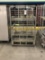 Two Sided 500lb Capacity Rolling Merchandising Cart
