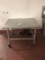 48in x 48in Rolling Stainless Steel Table