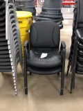 Steel Framed Padded Seat And Back Stackable Chairs
