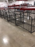 Rolling Wire Mesh Carts (1 Cart Is Missing Two Wheels