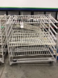 Aluminum Rolling Bread Racks With Shelves