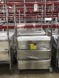Stainless Steel Rolling Demo Carts