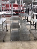 Rolling Stainless Steel Metro Carts