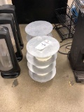 Ceramic Base Spinning Pie Plates