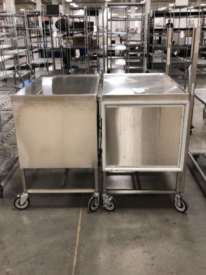 Stainless Steel Demo Carts