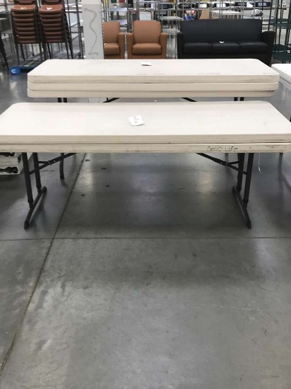 6ft Lifetime Folding Table