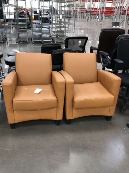 Leather Arm Chairs