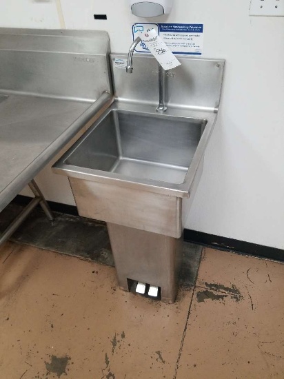 Winholt Stainless Steel Sink With Foot Pedal Control