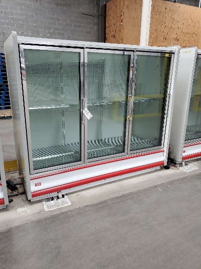 Kysor/Warren Model Number: QIV5V14-03UN, Three Door Glass Freezer