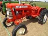 ALLIS CHALMERS D10 TRACTOR, S/N 10-1615, SNAP COUPLER HITCH, 12V, 11.2X24 REAR TIRES, 5.00X15 FRONT