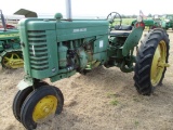 JOHN DEERE MT TRACTOR, S/N 14617, 3PTH, PTO, BELT PULLEY, 12V, TRICYCLE FRONT END, 11.2X24 REAR TIRE