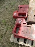 (5) IH TRACTOR WEIGHTS