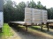 2007 FONTAINE FLATBED TRAILER, VIN 13N14830571540544, 48' DECK, SPREAD AXLE, TITLE DELAY
