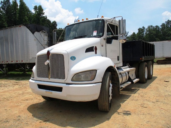 2009 KENWORTH T/A TRUCK TRACTOR, VIN 2NKHLM9X99M253429, PACAR ENG, A/T, DUMP BED, 12K FRON, 40K REAR