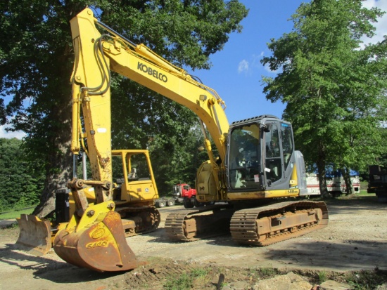 KOBELCO 140SR, S/N YH0608284, 36'' BKT, ECAB, 24'' TBG, A/C, 5,753 MTR HRS