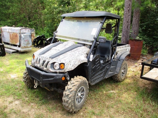 2016 CUB CADET 4X4 ATV, S/N 0069, WINCH, OROPS, DUMP BED, 52.2 MTR HRS