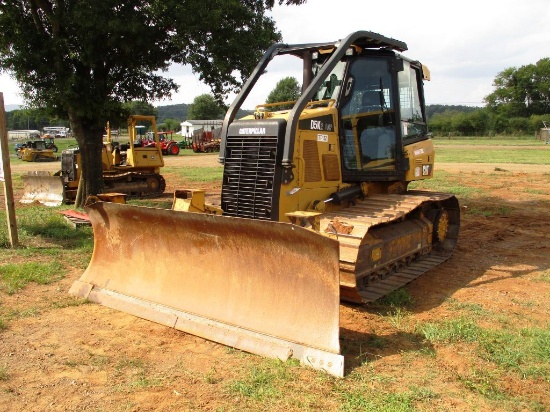 CAT D5K2 LGP CRAWLER TRACTOR, S/N CAT0DSK2TK, 10' 6WB, SBG, SWEEPS, ECAB, WIRED FOR GRADING, GPS SYS