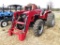 2016 MAHINDRA 5570 4X4 FARM TRACTOR S/N P70FY2471, MAHINDRA 5565 4L FEL, OROPS, DUAL HYD, 3PTH, 103.