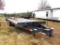 23' DUAL TANDEM PINTLE HITCH TRAILER, VIN 4MNDP2426X1000820