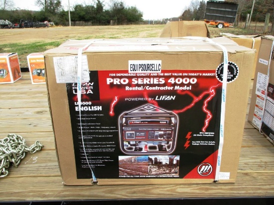 PRO SERIES 4000, RENTAL CONTRACTOR MODEL, 7HP OHV ENG, 3500 WATT CONTINUOUS, OIL DRAIN EXTENSION