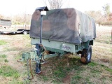 1997 US MILITARY ONAN 10KW GENERATOR, S/N RZ01315, SELF CONTAINED FUEL SOURCE, 1985 3/4 TON GI TRAIL