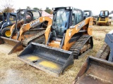 CASE TR310 SKID STEER, S/N JAFTR310VGM414632, ECAB, HI FLOW, GPB, A/C, HEAT, 140 MTR HRS