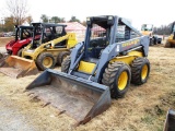 NEW HOLLAND LS190 SKID STEER, S/N 196817, GPB, 2 SPEED, SUPER BOOM, 1562 MTR HRS