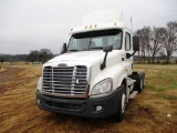 2012 FREIGHTLINER CASCADIA TANDEM AXLE TRUCK TRACTOR, VIN 1FUJGEDV2CSBM1496, DD13, 10 SPD TRANS, AIR