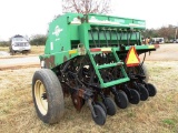 GREAT PLAINS 705NT NO TILL DRILL, S/N 11070321, SOLID STAND