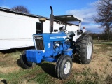 FORD 7600 FARM TRACTOR S/N C512727, FRONT WEIGHTS, OROPS, 3PTH, 540 PTO, TRIPLE HYD, 610 MTR HRS