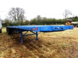 1995 FONTAINE FLATBED TRAILER 48', SPREAD AXLE VIN#14830-9-51566718, TITLE DELAY