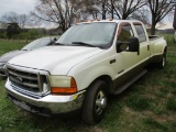 2000 FORD F350 SUPER DUTY DUALLY LARIAT, VIN 1FTWW32F5YED52369, 7.3L POWERSTROKE ENG, A/T, 387,862 O